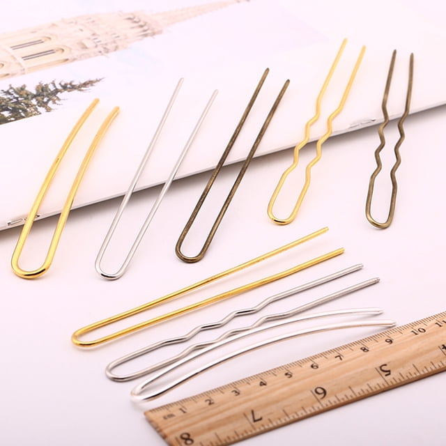 Houderco 12Ud Clips Para El DIY De Plata Para Decorar Con Pendientes Y Manualidades