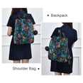 thumbnail image 6 of FORMRS Women's Travel Backpack Purse Anti-Theft Hidden Pockets Casual Shoulder Bag, Stained Glass Pattern, 6 of 7