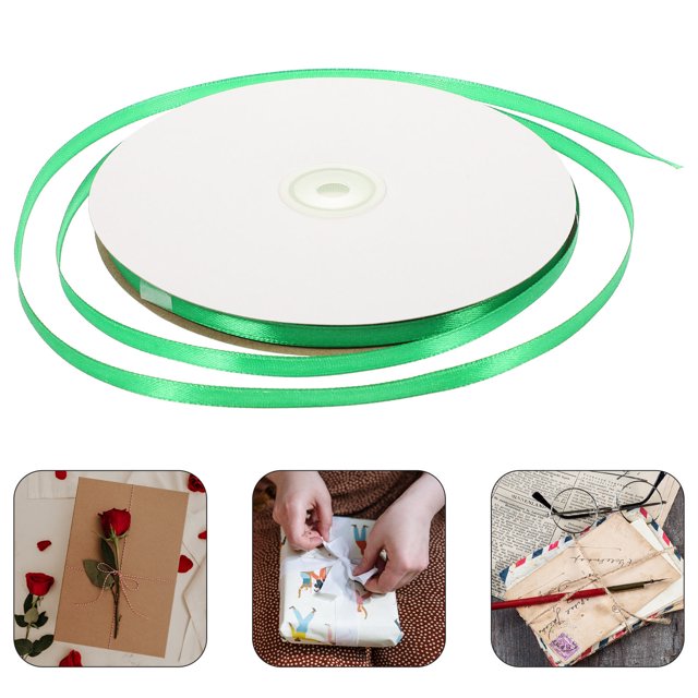 BESTYASH De Poliéster Verde Para Envolver Regalos Decorativa Para Manualidades Y De Fiestas