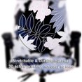 thumbnail image 4 of Printed Office Chair Covers, Stretch Computer Chair Cover Universal Boss Chair Covers Modern Simplism Style High Back Chair Slipcover - Leaves and Flowers, Medium, 4 of 7