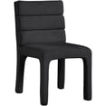 thumbnail image 3 of Meridian Furniture Kai Black Boucle Fabric Dining Chair, 3 of 10