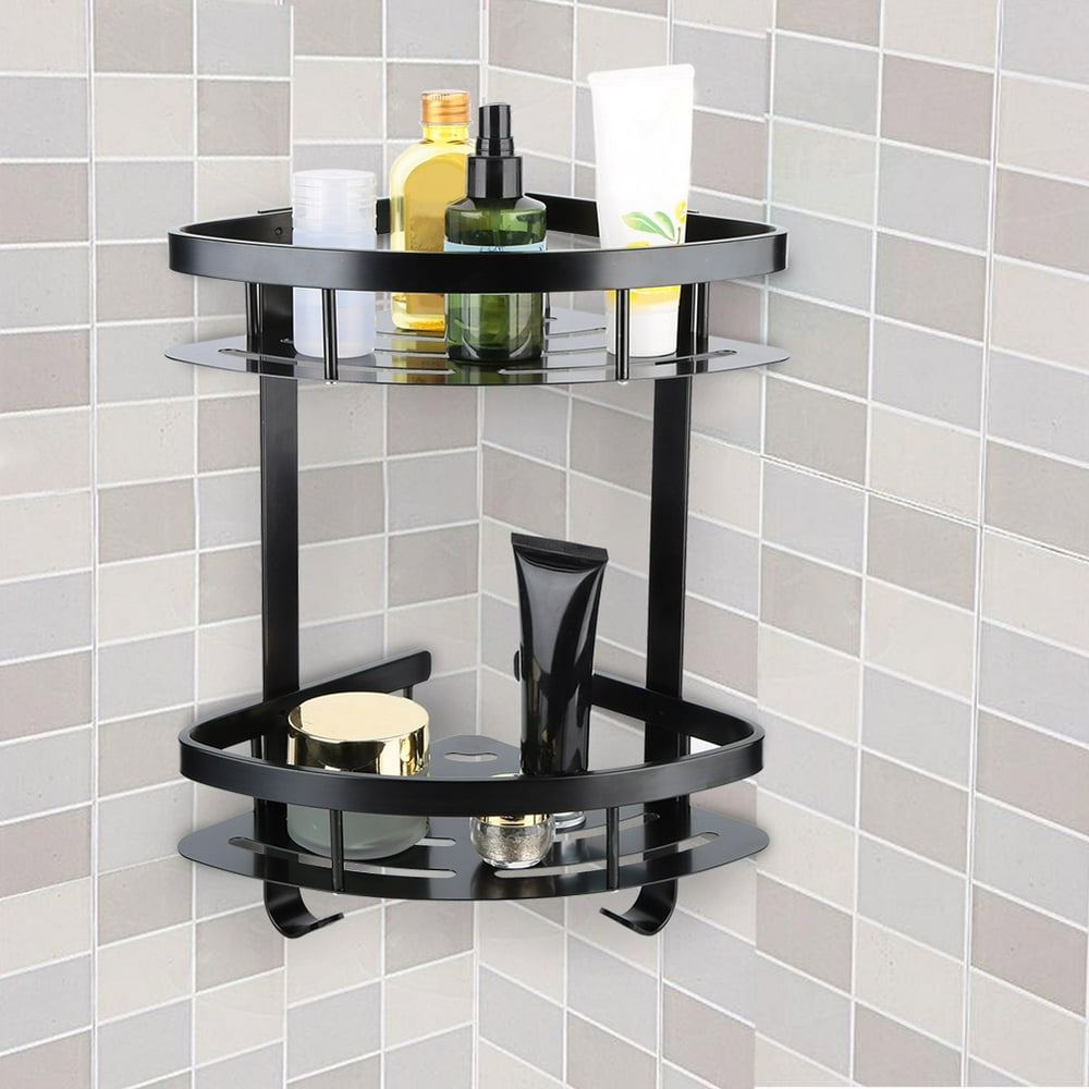 LYUMO Bathroom Storage Basket, Hanging Bathroom Shelves,Double Layer