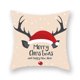 thumbnail image 1 of Advancent Funda de almohada de 2 piezas con estampado de elementos navideños, decoración de funda de almohada de poliéster lavable para sofá, funda de Kits de decoración para fiestas B-06716 Advancent HA007819-16, 1 of 5