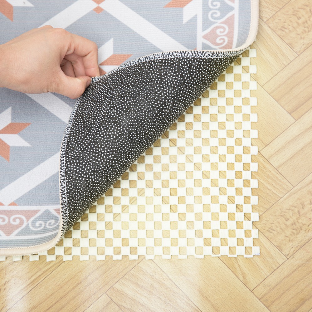 RAY STAR Non Slip Rug Pad Gripper 20''x32'' Feet Extra Thick Pads for Any Hard Surface Floors Under Carpet Anti Skid Mat