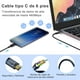 thumbnail image 5 of Cargador rápido USB C de 45 W para Cargador Samsung Tipo C, USB C Cargador de teléfono Android con 1, 5 of 7