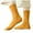Yellow, variant on Busydd Women's Socks Casual Comfortable Solid Color Mid Calf Socks for Women Winter Warm Gifts for Women