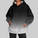 thumbnail image 4 of Gibobby Sudadera con capucha mujer, Sudadera básica de manga larga con cordón y bolsillos para mujer(Negro,CH), 4 of 5