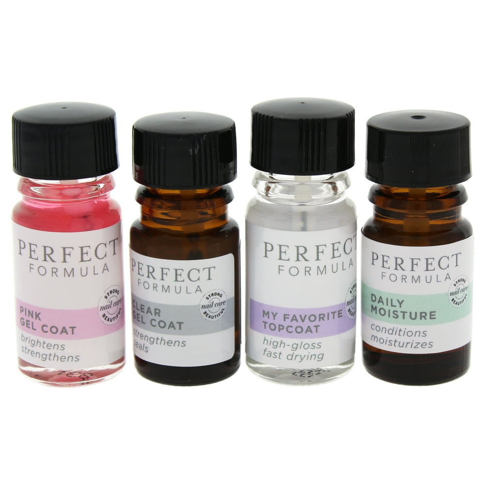 Perfect Formula Perfect Formula Gel Nail Polish Essentials 4Piece