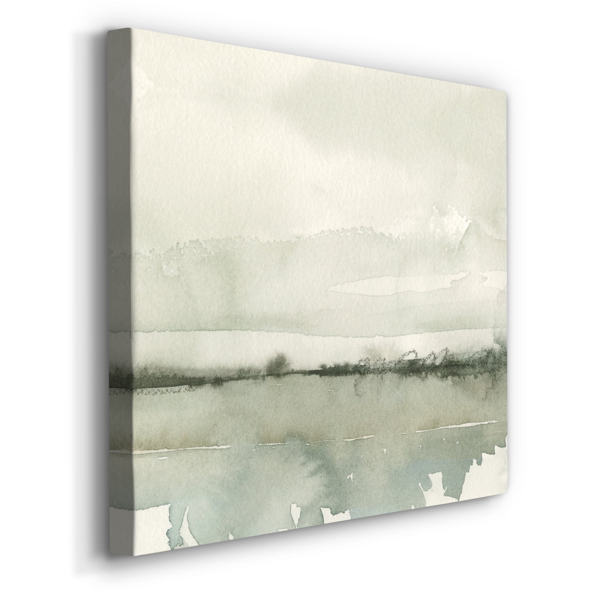 Wexford Home Winter Reflections II-Premium Gallery Wrapped Canvas, 10" x 10" - Ready to Hang