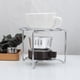 thumbnail image 5 of Estufa portátil de acero inoxidable portátil para exteriores, mini estufa de calefacción con estante para alcohol sólido, combustible, camping, picnic, 5 of 10