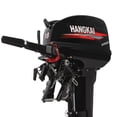 thumbnail image 5 of Miumaeov Long Shaft Outboard Motor 246CC 2 Stroke 18HP Engine Oil Fishing Boat Motor with CDI Ignition System Aluminum Alloy Outboard Motor Water Cooling Load- bearing Capacity 1102-2204lbs, 5 of 10