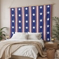 thumbnail image 3 of 4th of July Tapestry for Bedroom Wall Hanging Tapestry,Independence Day Blue White Red Stripes Country Star Ceiling Backdrop Tapestries Poster Blanket Wall Decor for Teens Room Living Room 39" x 59", 3 of 8