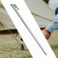 thumbnail image 2 of For Tent Stake Stainless Steel Heavy Duty Tent Stakes Pegs With Hook 30Cm Mingyiq Inc, 2 of 9