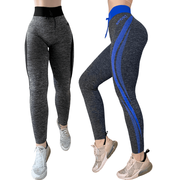 Set De 2 Legging Mujer Mallones Leggins Mayon Mallas Térmico UNITALLA