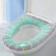 thumbnail image 5 of Asiento De Inodoro Con Asa Funda de asiento de inodoro de felpa bicolor, lavable, ideal para otoño Rkxzt, 5 of 8