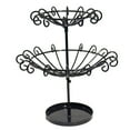 thumbnail image 4 of UPGRATOR 1Pack Black 2 Tier Jewelry Stand for Efficient Jewelry Storage, 4 of 7