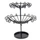 thumbnail image 4 of LOLIPPYY Exhibidor Torre Para De Hierro Negro Con Árbol De 2 Niveles Para Collar Y Aretes, 4 of 7