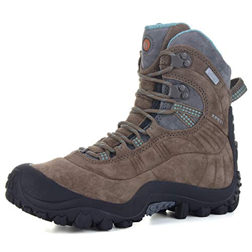 XPETI Womens Thermator Mid Waterproof Hiking Trail Outdoor Boot