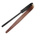 thumbnail image 1 of Correa de guitarra ajustable Hugo de cuero PU Marrón oscuro, 1 of 10