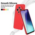 thumbnail image 3 of For Xiaomi Redmi 14C 4G Case Liquid Silicone Anti-Scratch Phone Cover with Hand Strap - Green, 3 of 5