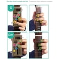 thumbnail image 4 of Maoww Guitar Practice Tool Guitar Learning System Teaching Practice Aid with 6 Universal Chords No.2, 4 of 5