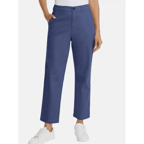 G.H. Bass & Co. Ladies' Chino Pant, Blue, Size 6