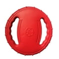 thumbnail image 1 of Pet Dog Flying Disc EVA Dog Training Ring with Double Handles Dog Flyer Outdoor Activity Fetch, 1 of 7