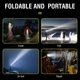 thumbnail image 5 of Dos opciones Diseño de reflector de silicona 400mAh Batería Faro IPX4 Impermeable Ligero Carga USB para correr al aire libre Pesca, 5 of 5