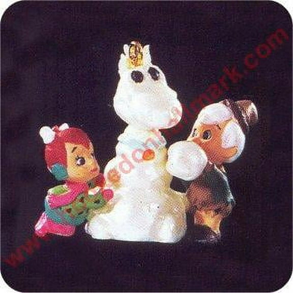 Hallmark Ornament 1995 Pebbles and Bamm-Bamm - Miniature