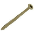 thumbnail image 2 of #8 x 2-1/2" Tan Star Drive Deck Screws - 600 Pack, 2 of 2