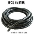 thumbnail image 4 of 1PCS Black Hydraulic Hose Guard/Cable Protection/Spiral Wound 5m D-8/10/12mm, 4 of 8
