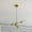 Clear,Gold#787, variant on Living Room Light Trellis Four Lights Modern Gold Chandelier Vintage Pendant Fixture for Living Room Dining Kitchen 15"W × 6.75"H,Living Room Lamp
