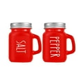 thumbnail image 1 of And Pepper Shakers Set Glass Kitchen for Home and Events - Modern Stainless Steel Lids Shaker Sets 2PCS, 1 of 9