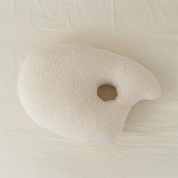 Almohada de forma abstracta con bola de nudo único, cojín de sofá relleno, cojín de sala de estar, diseño de oficina, redondo, estilo nórdico