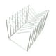 thumbnail image 3 of Organizador de archivos de escritorio, revistero, decoración, hierro, archivador multifuncional, Blanco, 3 of 9