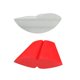 thumbnail image 5 of 2 tablas de equilibrio de estabilidad para ejercicios de yoga, regalos de cumpleaños. Gris y rojo, 5 of 9