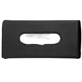 Yirtree Car Tissue Holder - Mask Holder For Car - Suede Car Kleenex  Holder,Wipes Dispenser For Car Visor,Car Tissue Holder Napkin Box