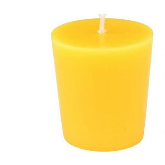 CVZ-008-8 Votive Candles, Yellow - 96 Piece