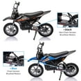 thumbnail image 5 of CazToi 36V 500W Kids Electric Dirt Bike 15.5mph Off-Road Motorcycle Motocross Bike for Kids 14+, 5 of 8