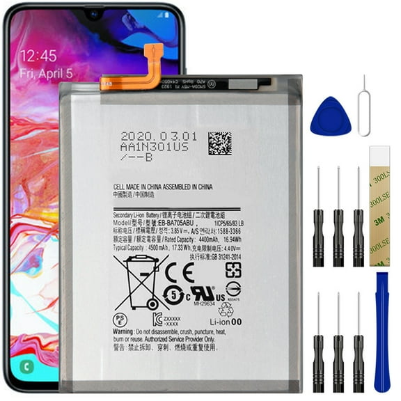 Replacement Battery EB-BA705ABU For Samsung Galaxy A70 SM-A705W Tool