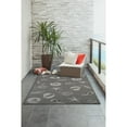 thumbnail image 7 of Transocean CRE91841497 Liora Manne Carmel Shells Indoor & Outdoor Rug, Grey - 8 ft. 10 in. x 11 ft. 9 in., 7 of 7