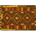 thumbnail image 1 of Ahgly Company Indoor Rectangle Oriental Yellow Traditional Area Rugs, 2' x 4', 1 of 4