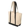 thumbnail image 2 of Liberty Bags Natural/ Black 2242 One Size, 2 of 2