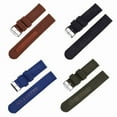 thumbnail image 6 of 18mm 20mm 22mm 24mm Nylon Watch Band Strap, Canvas Sport Wristband with Stainless Steel Buckle for Men Women, 6 of 17