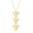 5.Triangle, variant on Long Disc Pendant Necklace for Women 18K Gold Plated Sweater Chain Fashion Jewelry