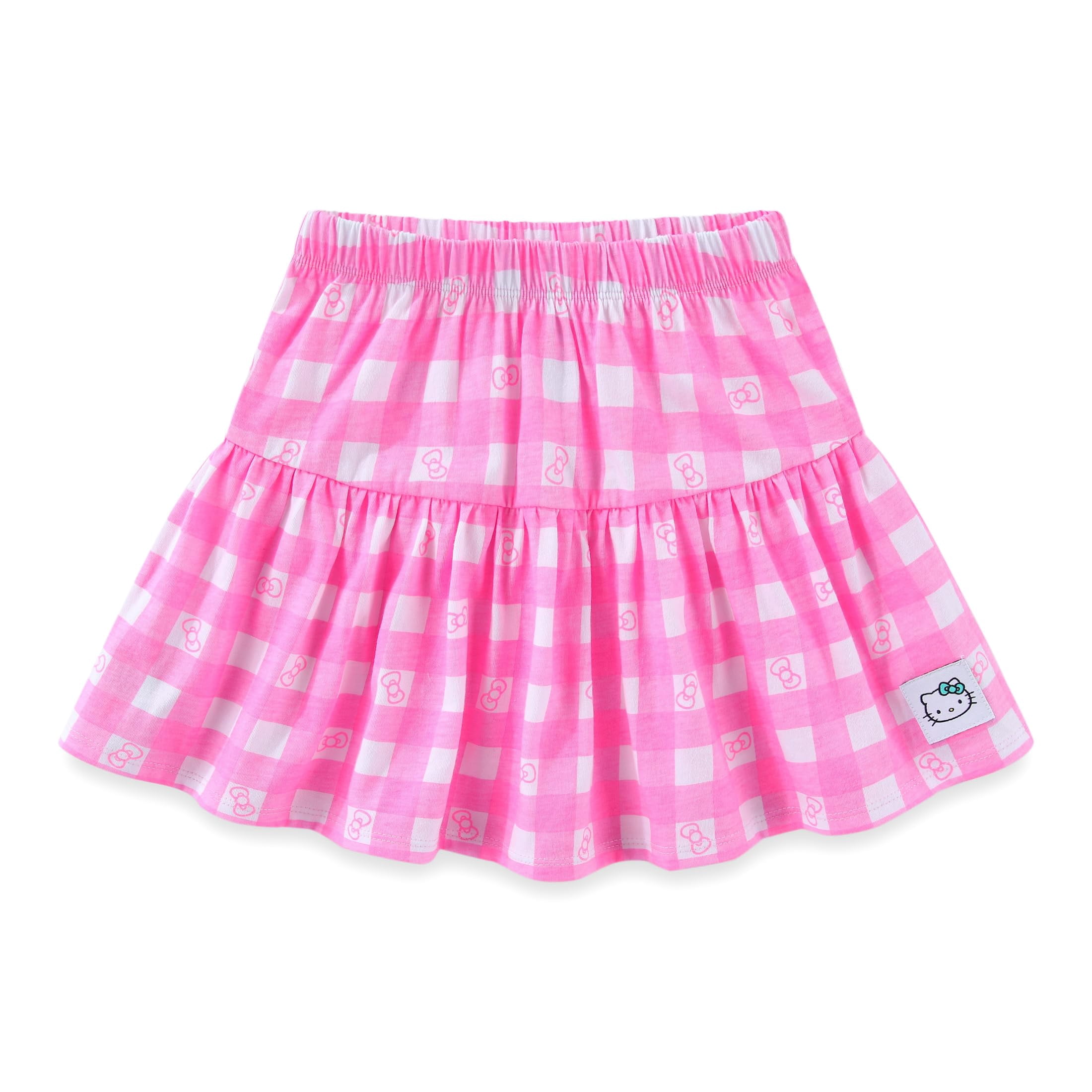 Hello Kitty Sanrio Short Sleeve T-Shirt and Skirt Set (Girls), 2 Piece Set, Sizes 4-10