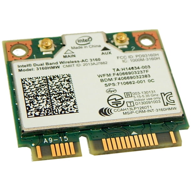 Intel Dual Band Wireless Ac 3160 802 11ac 1 1 Wifi Bluetooth 4 0 Combo Adapter Walmart Com Walmart Com