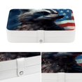 thumbnail image 4 of Independence Day Portable PU Leather Organizer Box with Removable Compartment for Jewelry Display and Storage - Jewelry Boxes Included, 4 of 6
