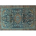 thumbnail image 1 of Ahgly Company Indoor Rectangle Persian Light Blue Traditional Area Rugs, 3' x 5', 1 of 4