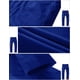 thumbnail image 5 of Pantalones a juego para hombre, ajustados, con parte delantera plana, casual, azul 36, 5 of 5